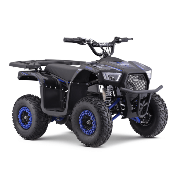 vaikiškas akumuliatorinis keturatis OUTLANDER ATV- 13EA Mėlynas