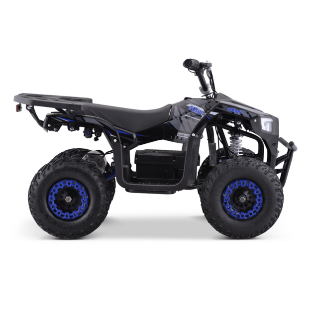 vaikiškas akumuliatorinis keturatis OUTLANDER ATV- 13EA Mėlynas