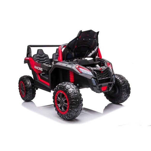 Elektromobilis vaikams Buggy A032 ATV Racing 4x4 24V raudonas