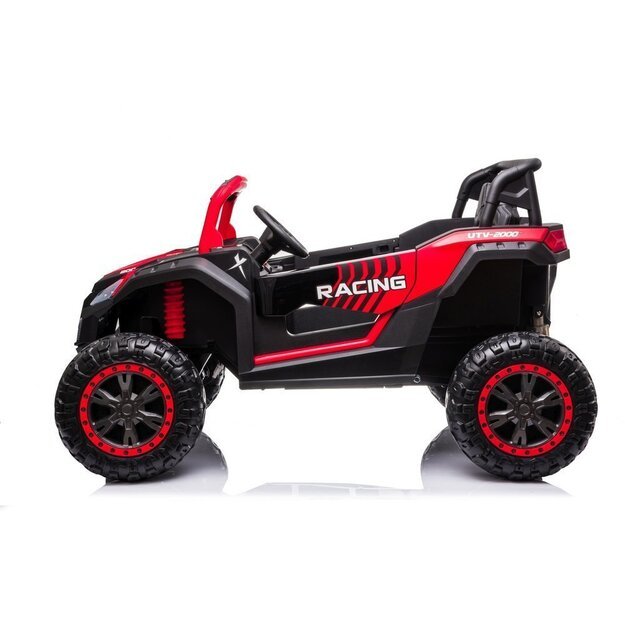 Elektromobilis vaikams Buggy A032 ATV Racing 4x4 24V raudonas