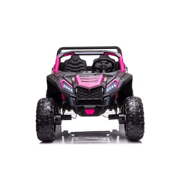 Elektromobilis vaikams Buggy A032 ATV Racing 24V 7ah rožinis