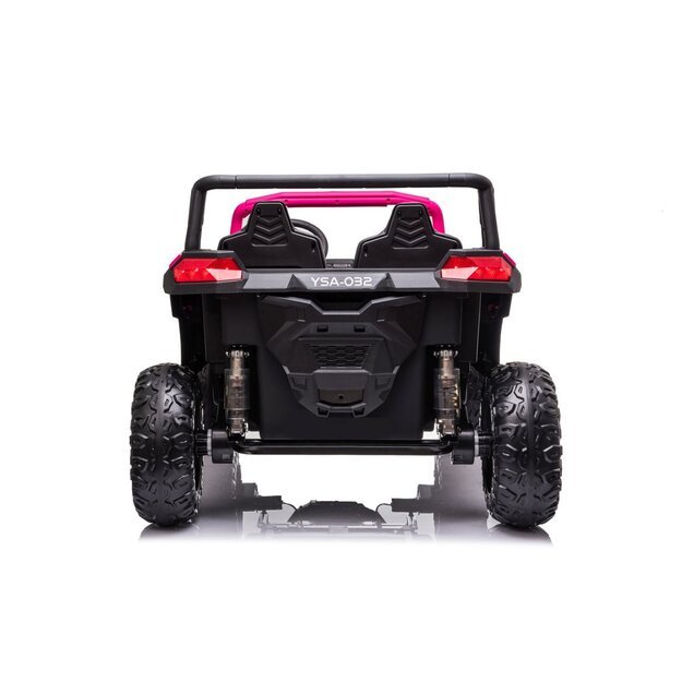 Elektromobilis vaikams Buggy A032 ATV Racing 24V 7ah rožinis