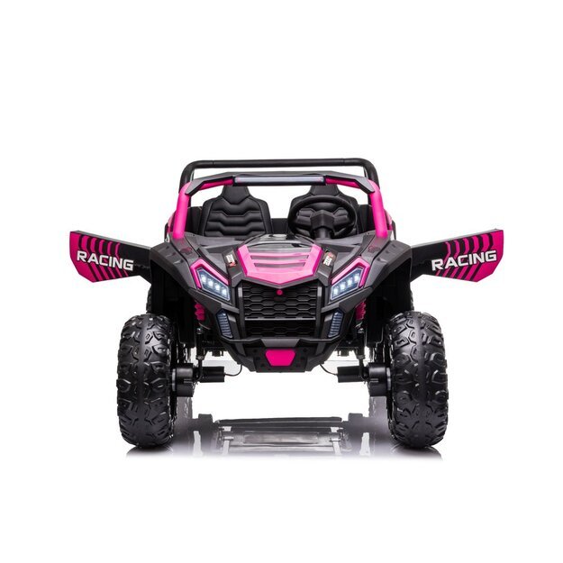 Elektromobilis vaikams Buggy A032 ATV Racing 24V 7ah rožinis