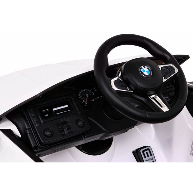 Elektromobilis vaikams BMW M5 DRIFT baltas
