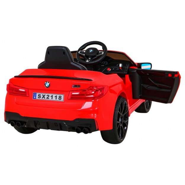 Elektromobilis vaikams BMW M5 DRIFT raudonas
