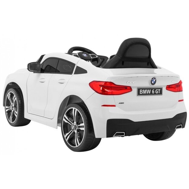 Elektromobilis vaikams BMW 6GT baltas