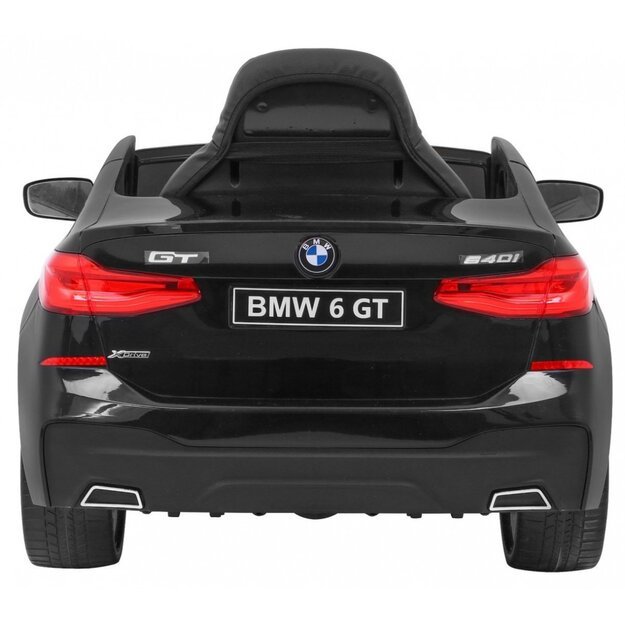 Elektromobilis vaikams BMW 6GT juodas
