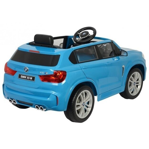 Elektromobilis vaikams BMW X5M mėlynas