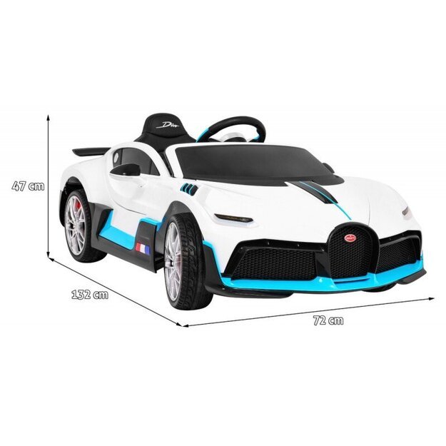 Vaikiškas elektromobilis Bugatti Divo