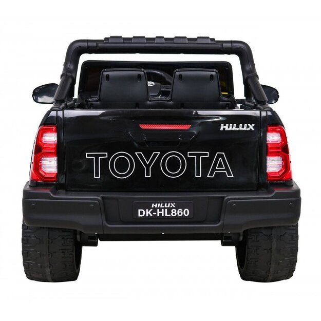 Elektromobilis Toyota Hilux S 4x4, juodas