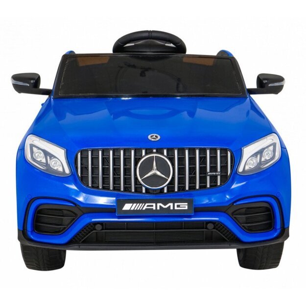Elektromobilis vaikams Mercedes GLC 63S 4x4, vienvietis, mėlynas