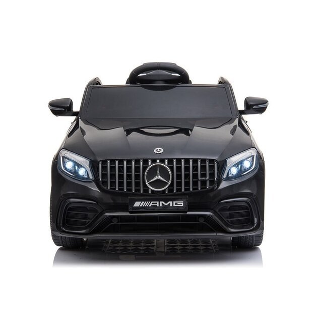 Elektromobilis vaikams Mercedes GLC 63S 4x4,  juodas dažytas, vienvietis