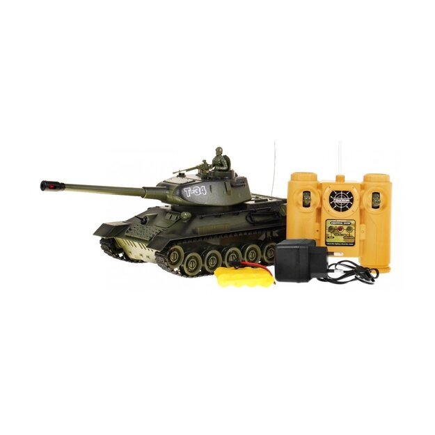 Tankas T-34 1:28 R/C 2,4 GHZ