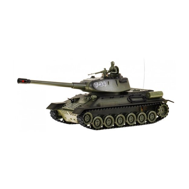 Tankas T-34 1:28 R/C 2,4 GHZ