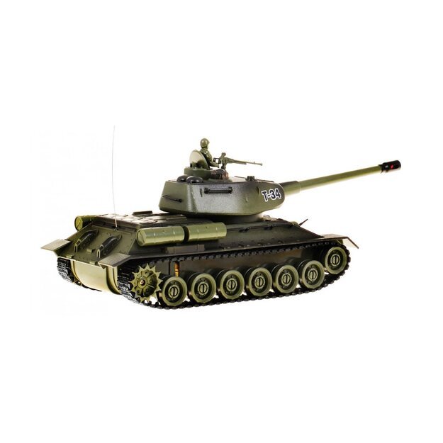Tankas T-34 1:28 R/C 2,4 GHZ