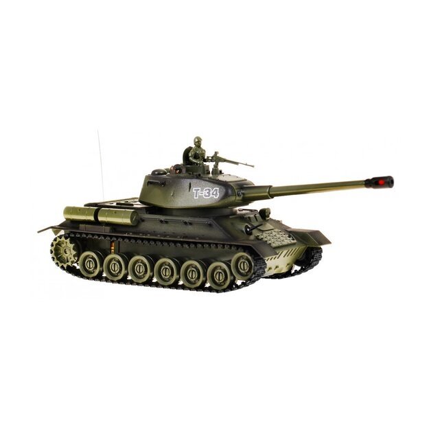 Tankas T-34 1:28 R/C 2,4 GHZ