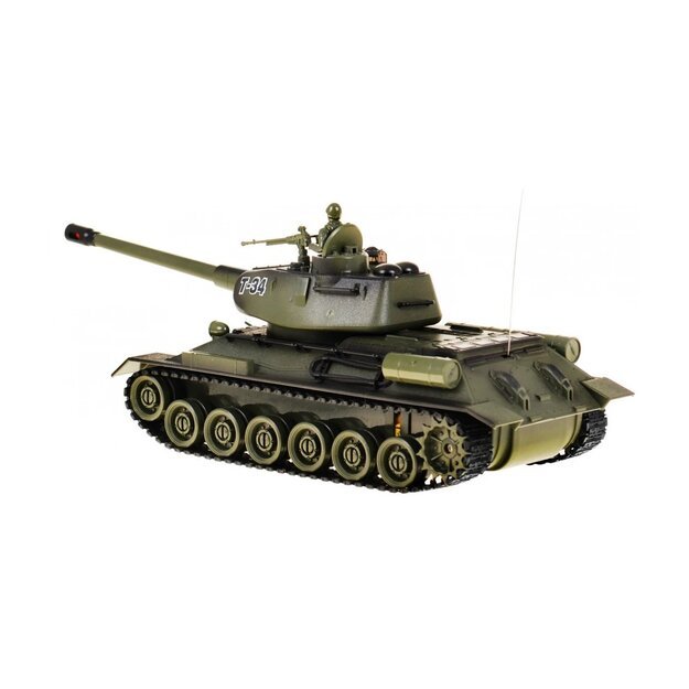 Tankas T-34 1:28 R/C 2,4 GHZ