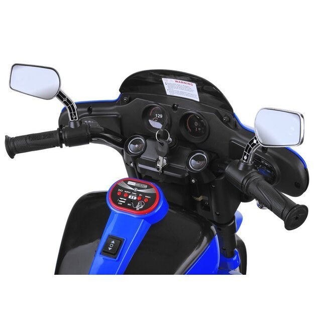 Elektrinis motociklas XXL PA0254 mėlynas