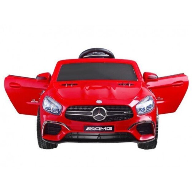 Elektromobilis vaikams Mercedes SL63s raudonas