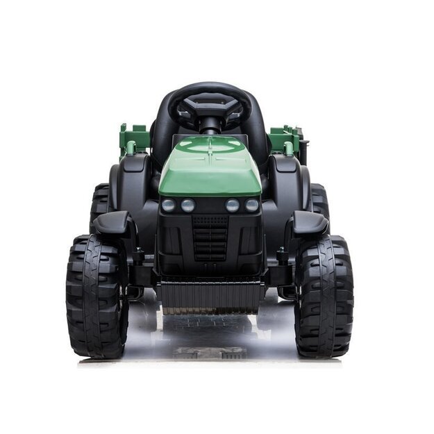 Elektromobilis traktorius su priekaba BDM0925, žalias
