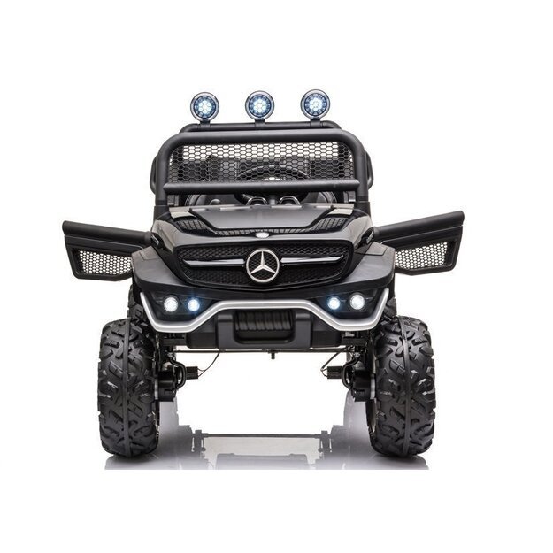Elektromobilis vaikams Mercedes Unimog S juodas