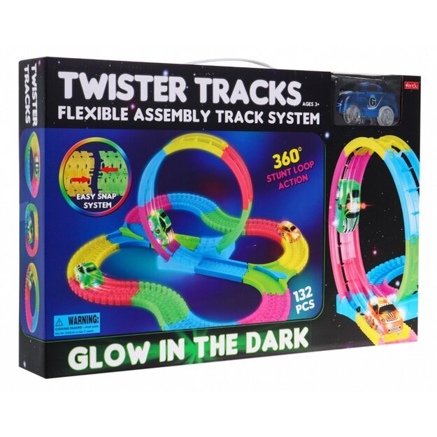 GLOW TRACK IN THE DARK 132 pcs.