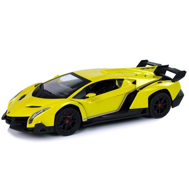 RC  Lamborghini Veneno 1:24 geltonas 