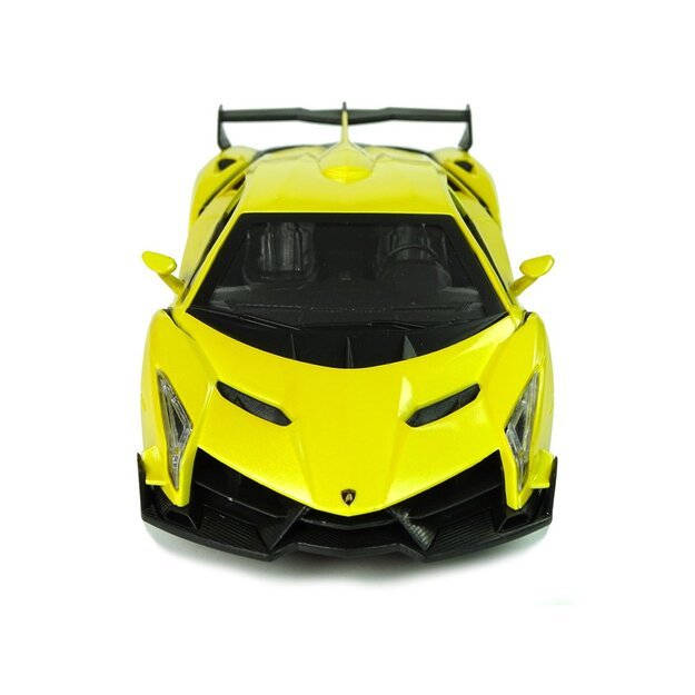 RC  Lamborghini Veneno 1:24 geltonas 