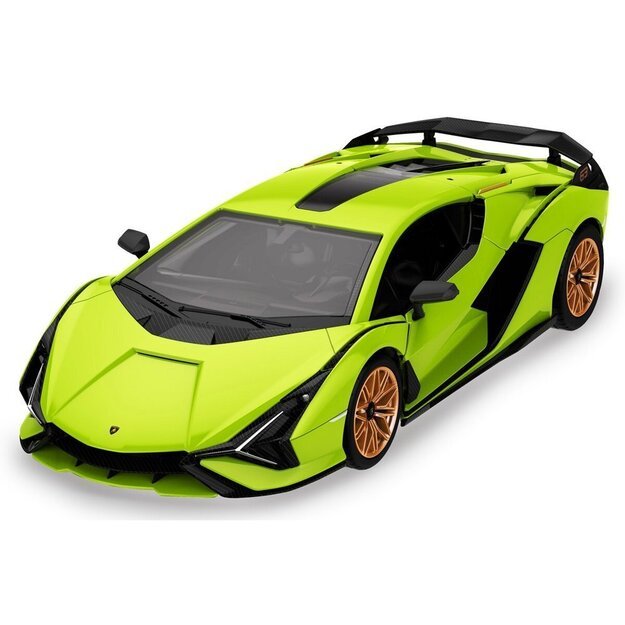 Nuotoliniu būdu valdomas automobilis R/C Rastar 1:18 Lamborghini Sian FKP 37, žalias