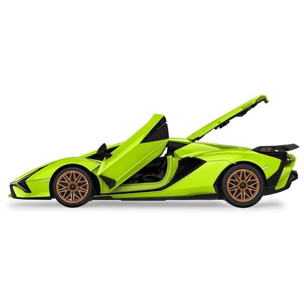 Nuotoliniu būdu valdomas automobilis R/C Rastar 1:18 Lamborghini Sian FKP 37, žalias